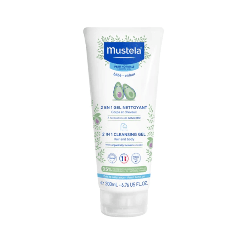 Mustela 2-in-1 Hair & Body Wash 200ml