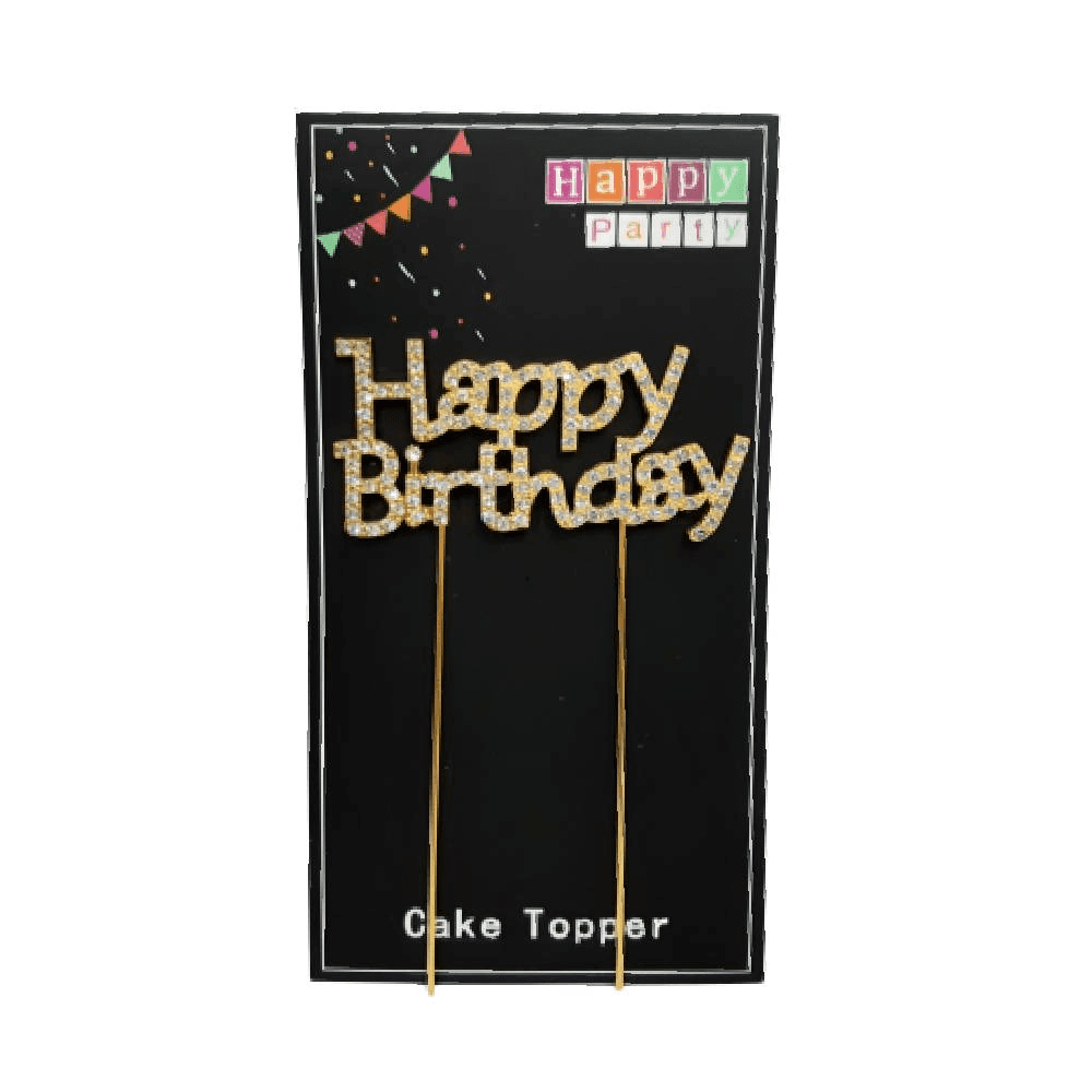 Happy Birthday Cake Topper