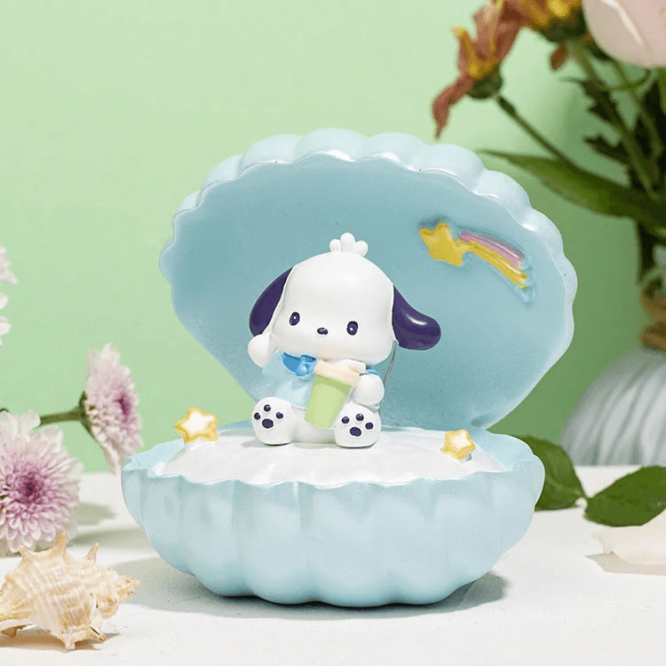 Sanrio Sea Shell Night Lamp - Pochacco