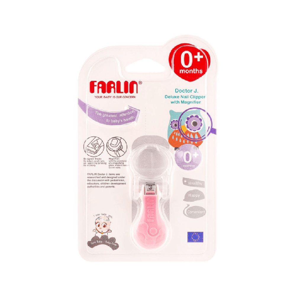 Farlin Bc-50006 Deluxe Nail Clipper With Magnifier 