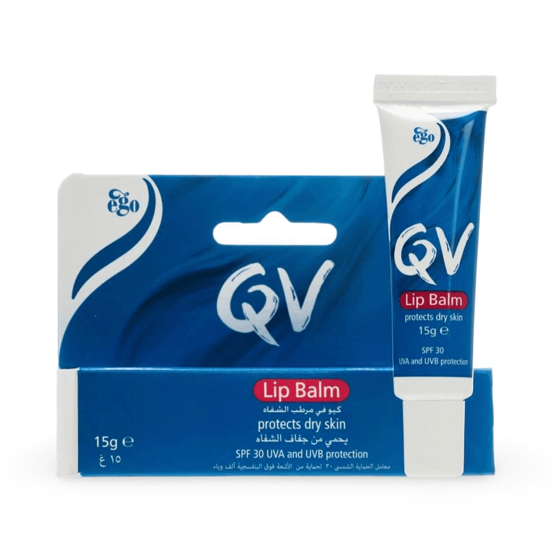 كيو في بلسم الشفاه SPF30 - 15 جرام