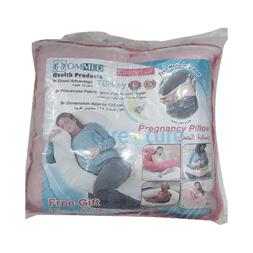 Ommed Pregnancy Pillow With Free Maternity Belt