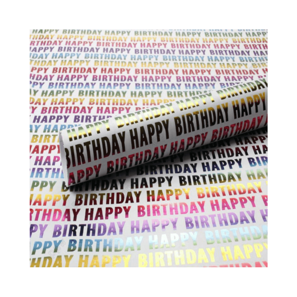 Happy Birthday Party Gift Wrappers