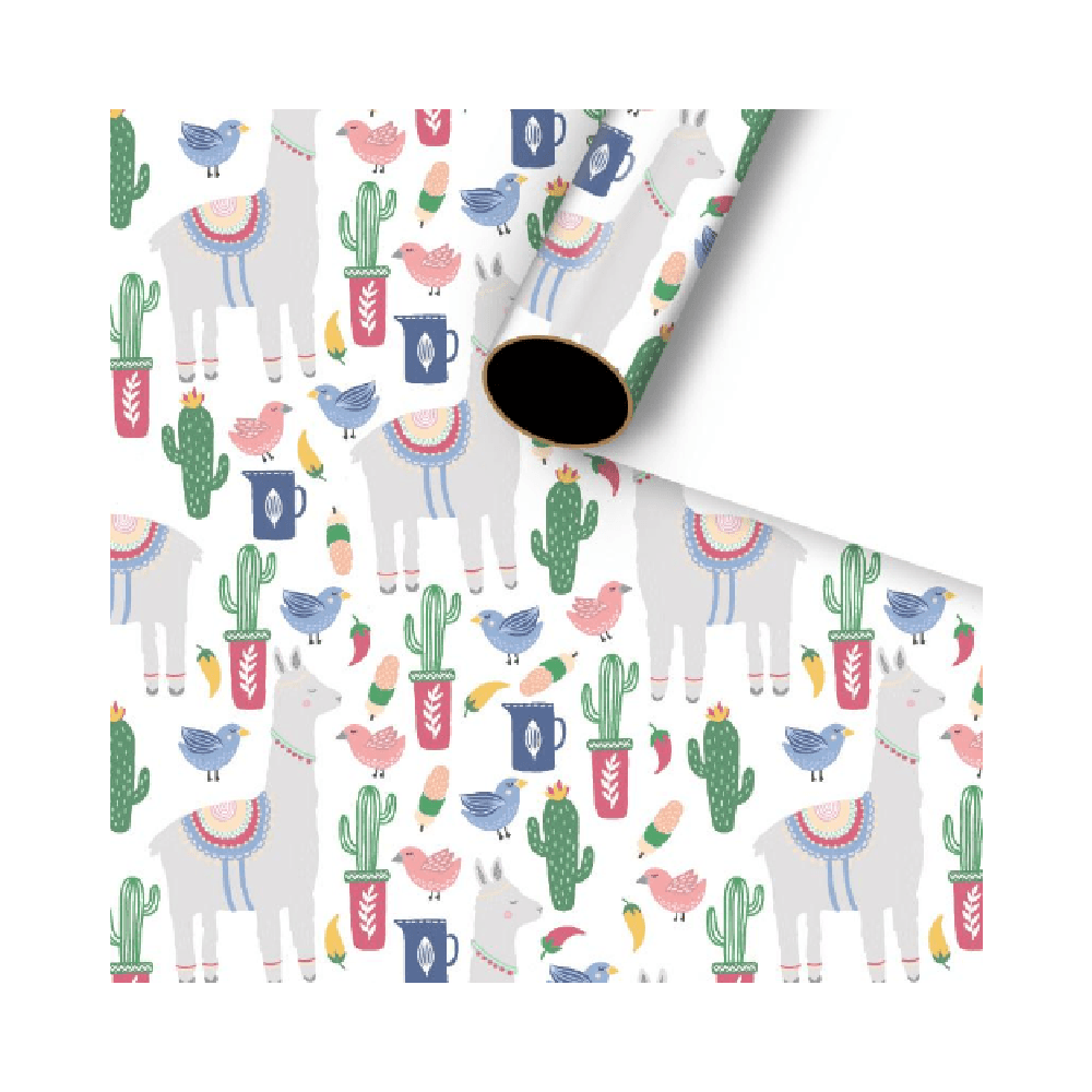 Cactus Gift Wrapper Sheet 02
