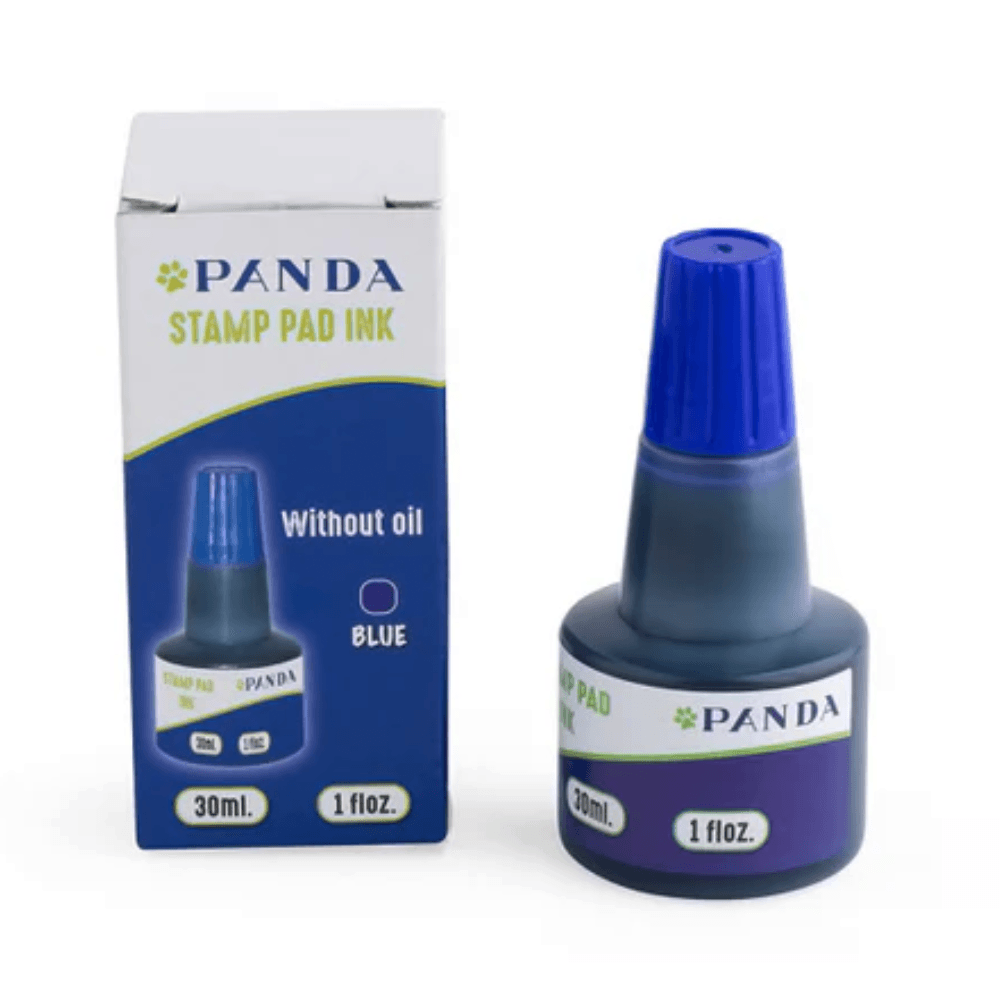 Panda Stamp Pad Ink 30ml - Blue