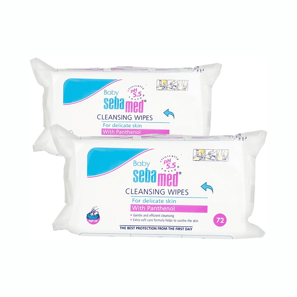 Sebamed Baby Wet Wipes 72Pcs 2 Pack