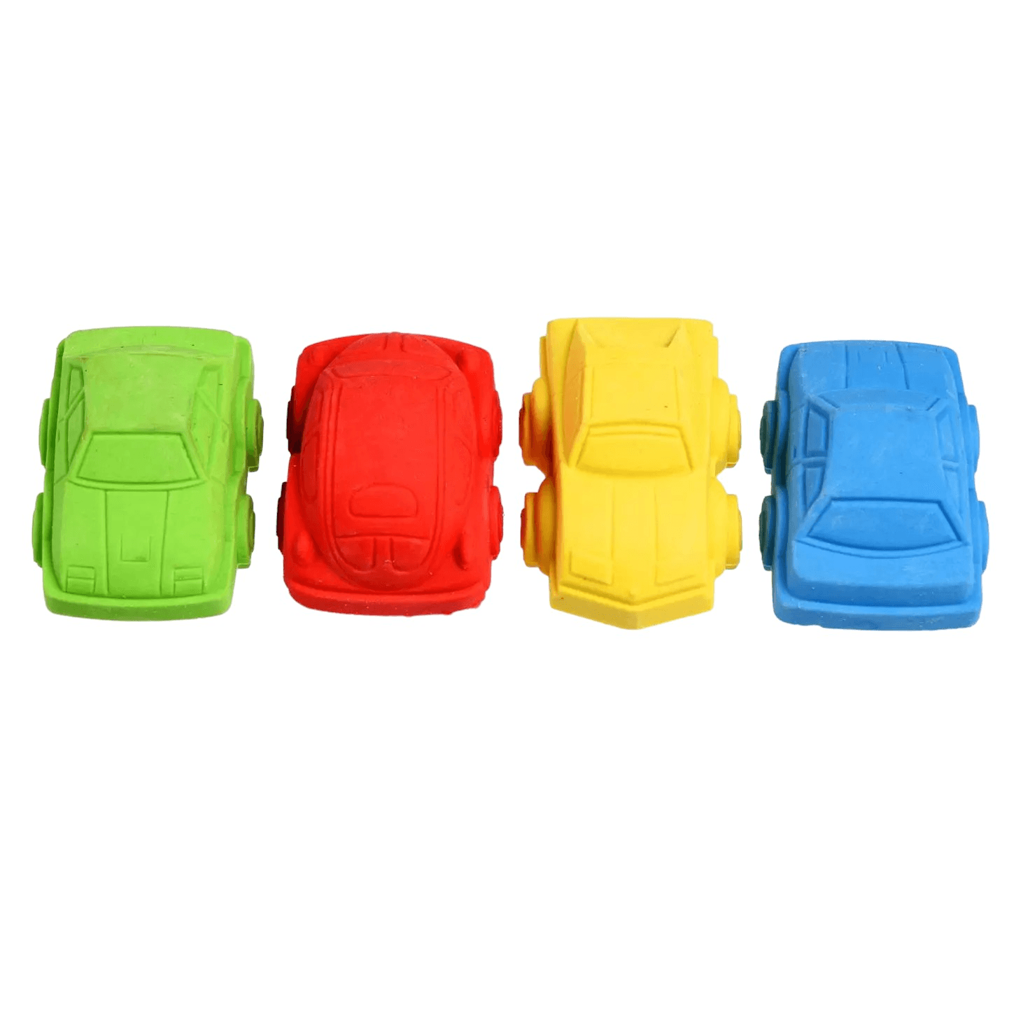Car Erasers (Set Of 4)