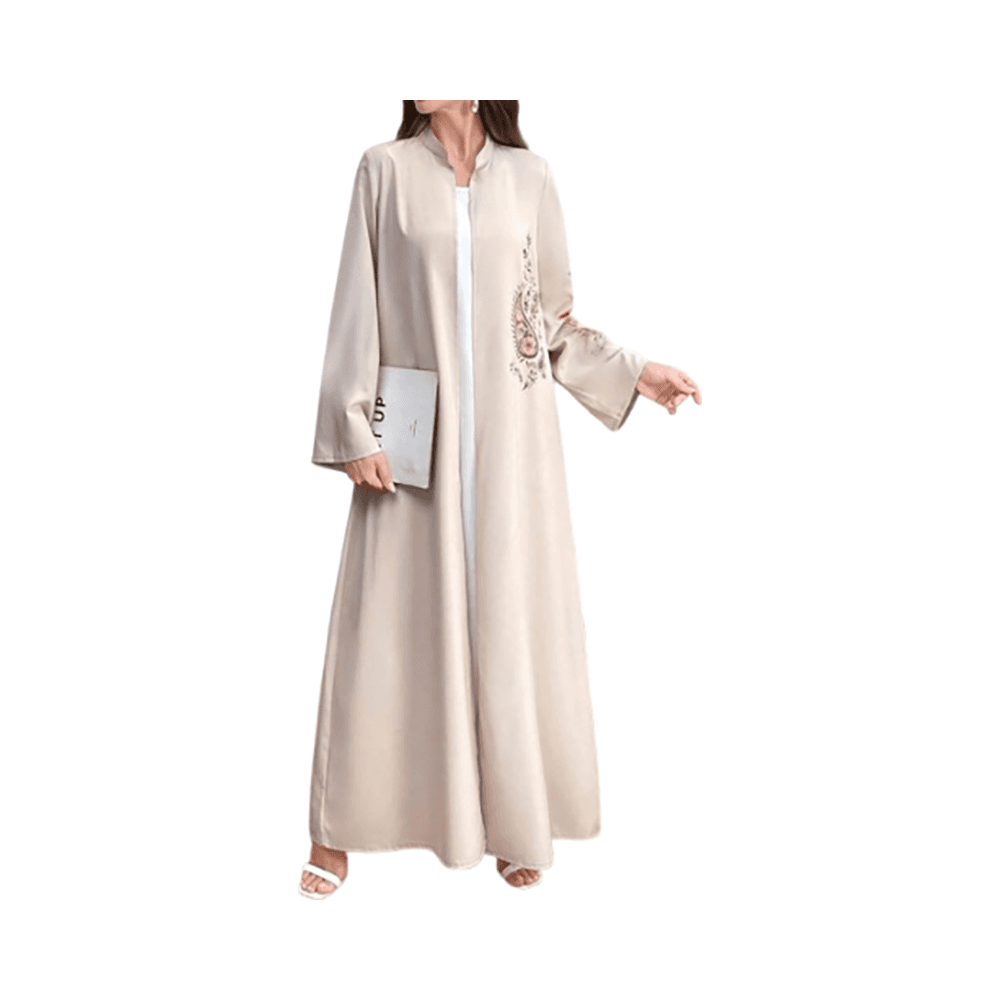 Paisley Printed Abaya for Women - Size - 36(S)