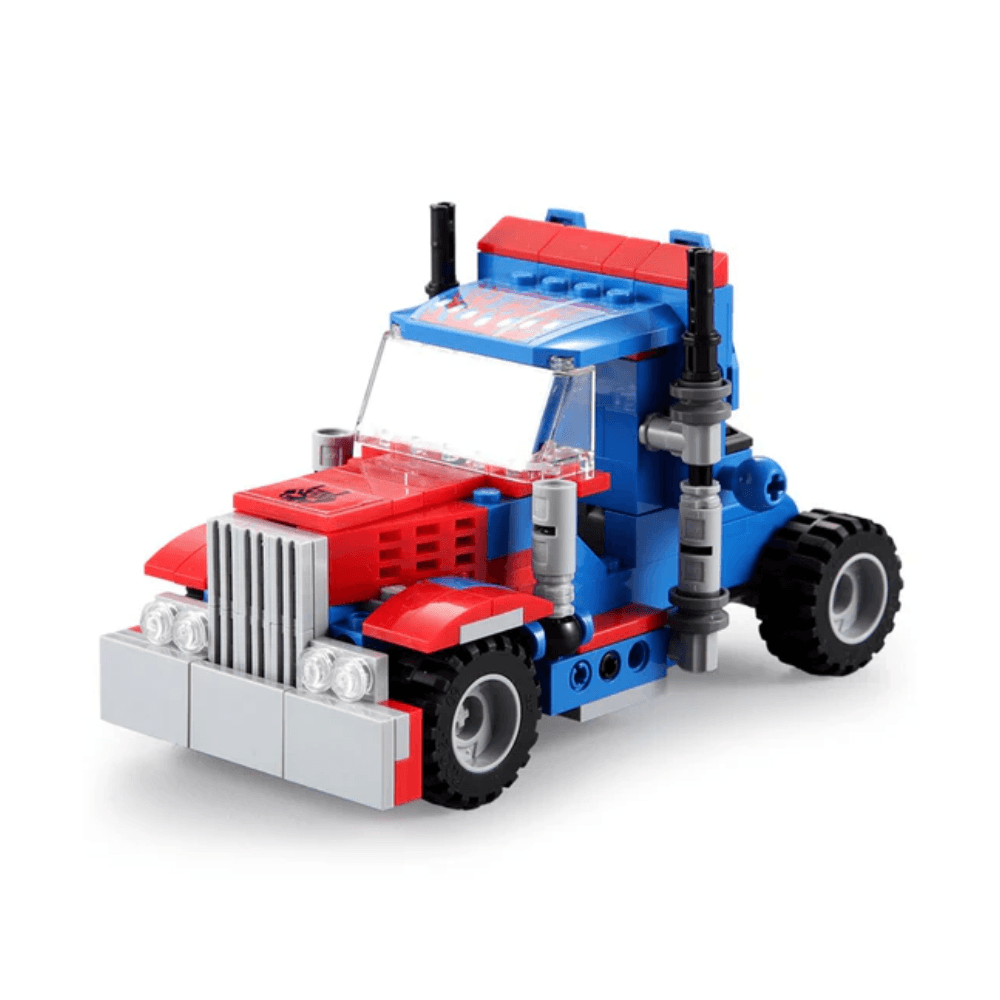 Optimus Double E 2 In 1 Pull Back Robot 251Pcs CaDA-C52019W