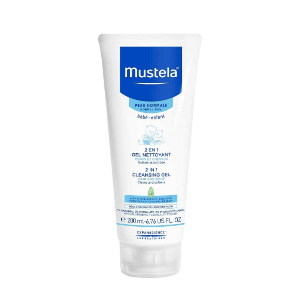 Mustela 2-in-1 Hair & Body Wash 200ml