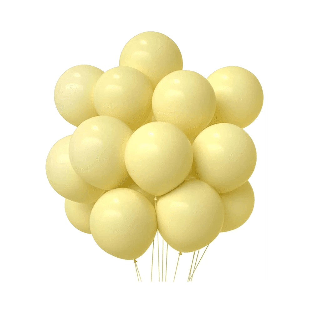 Balloons - Light Yellow 