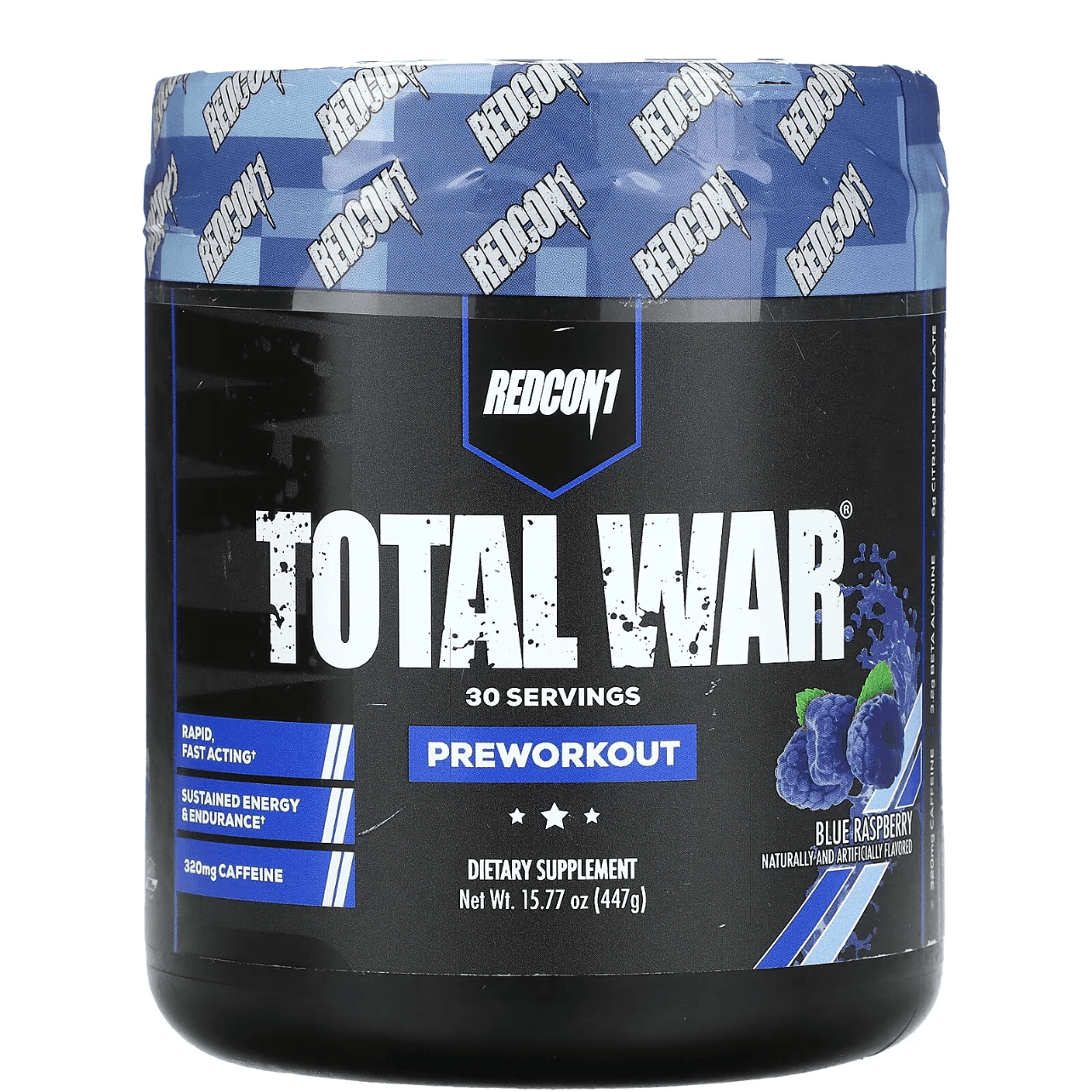 Redcon1, Total War, 30 Serving, Blueberry