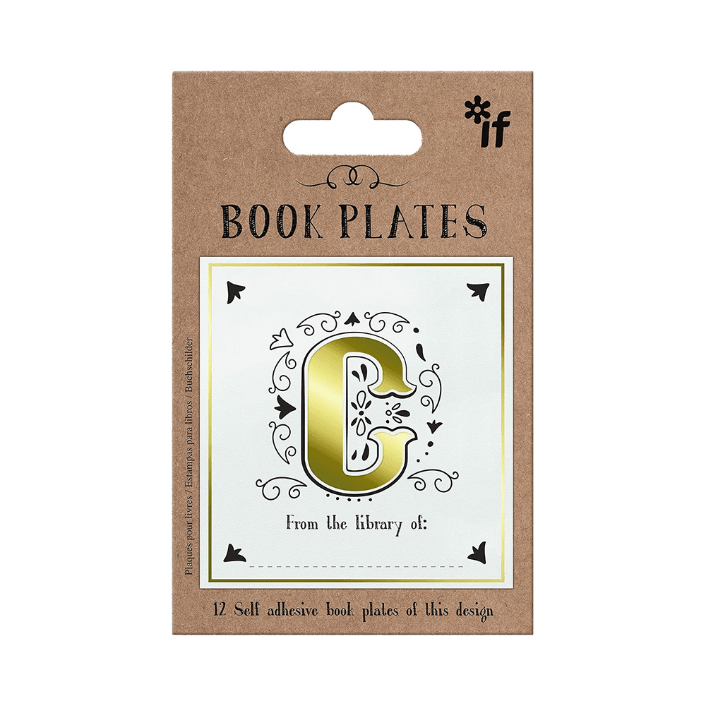 IF Letter C Book Plates