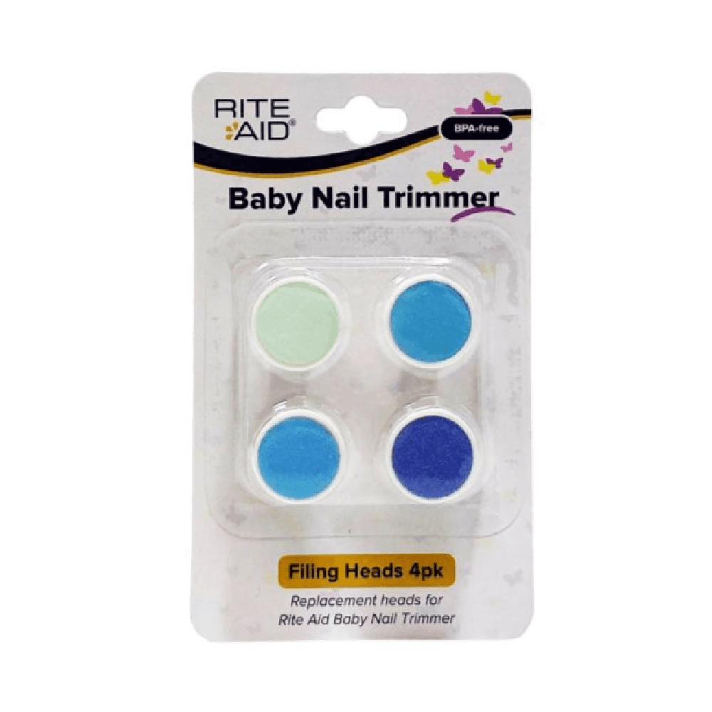 Rite Aid Baby Nail Trimmer Filing Head 4Pcs
