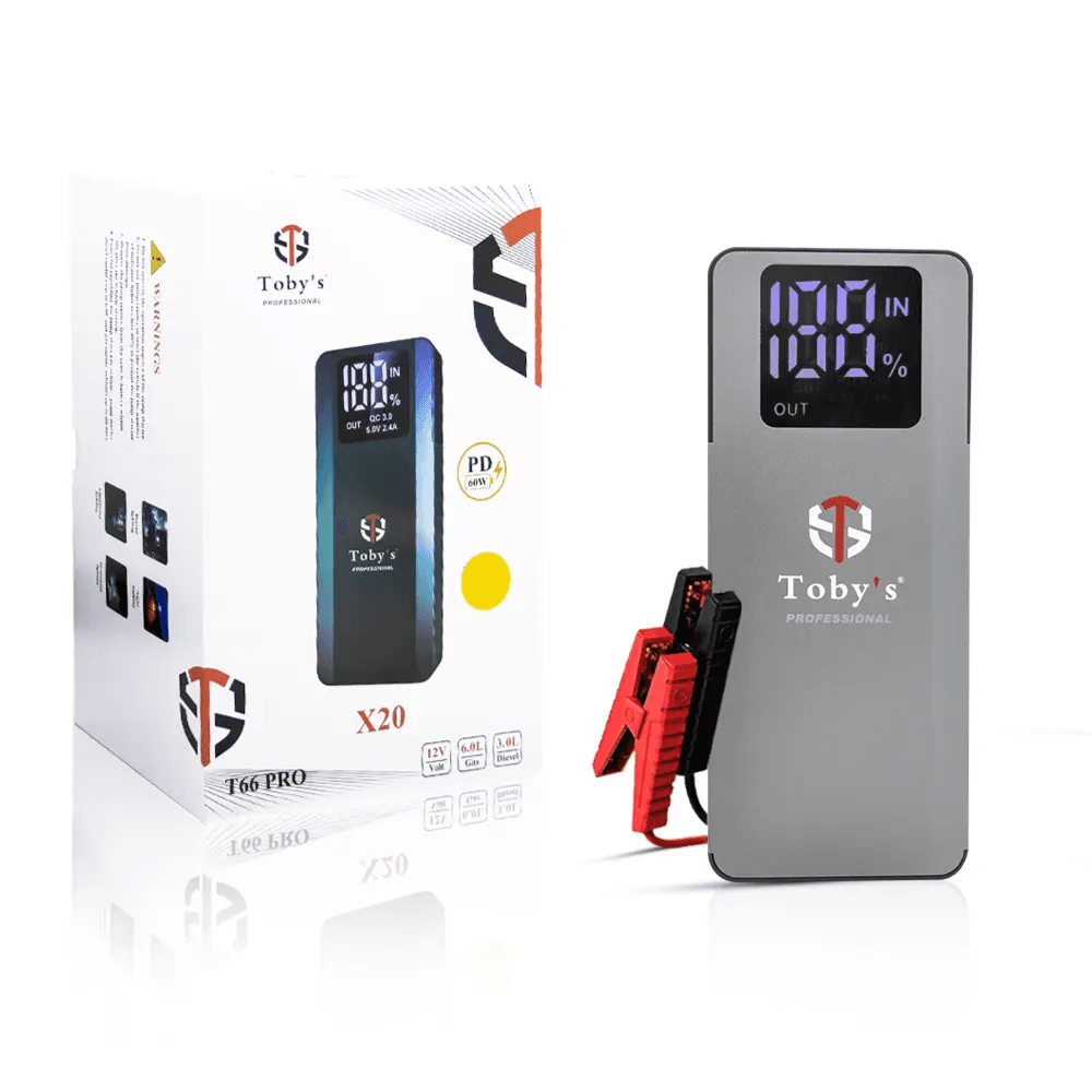 Jump Starter- Toby'S Professional T66 Pro X20