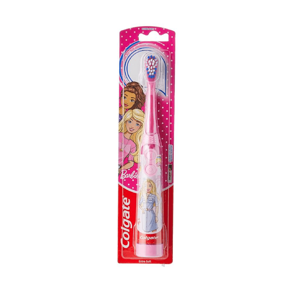 Colgate Kids 3+ Barbie Battery Operated Ultra Soft Toothbrush - Pink, Assorted Colors