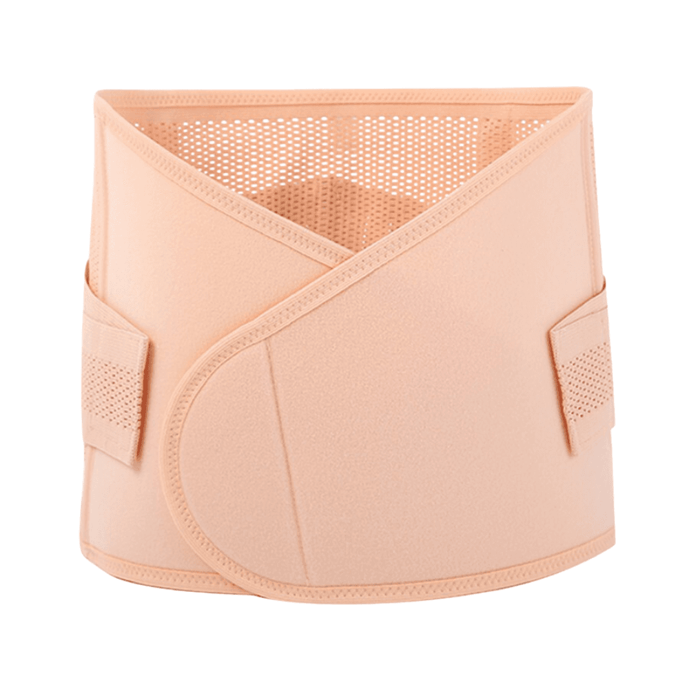 Sunveno Abdominal Support Maternity Cross Grip Belly Wrap Medium - Beige