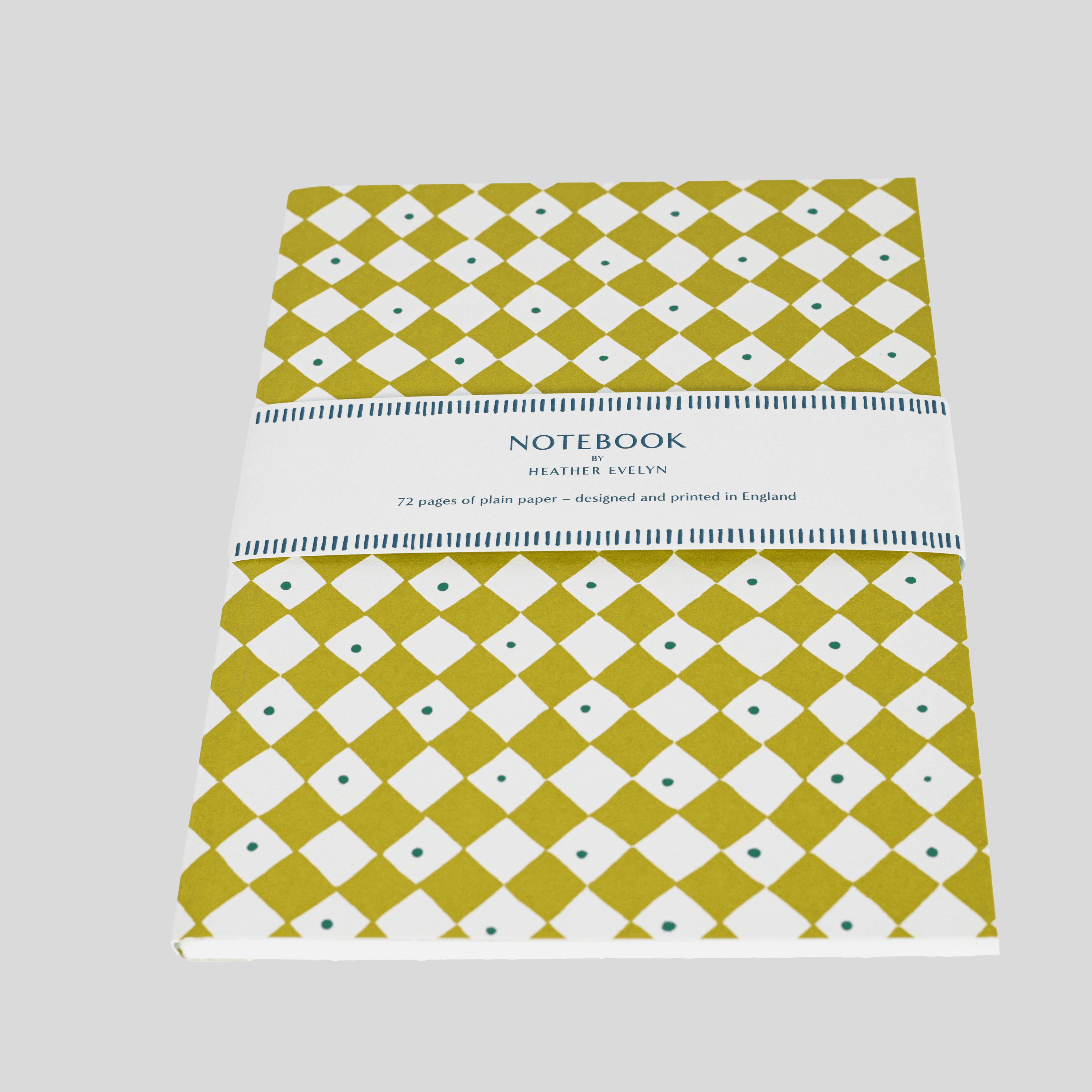 A5 Perfect Bound Green Diamnd