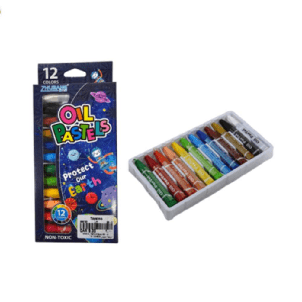 Space Oil Pastels Set 12Pcs 