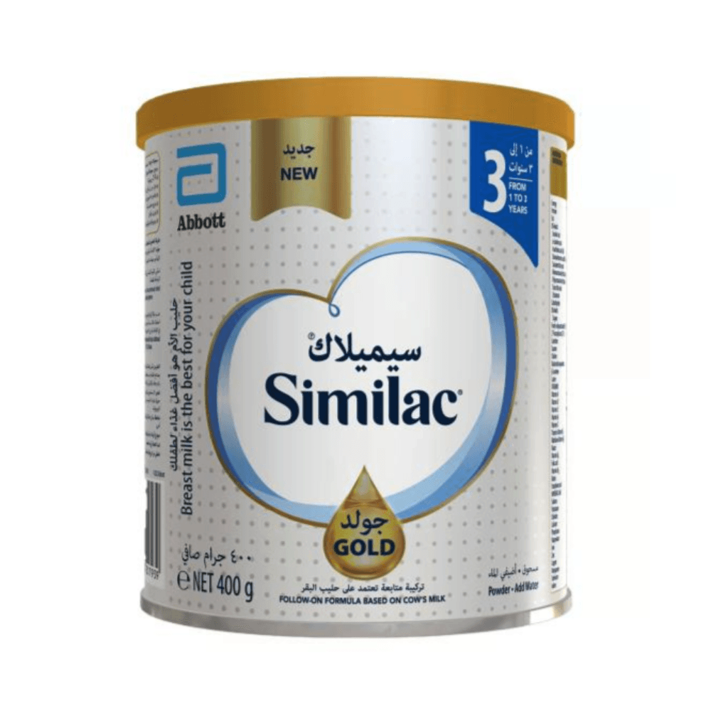 Similac Gold 3 Follow On 1-3 Years Milk Powder Formula 400g