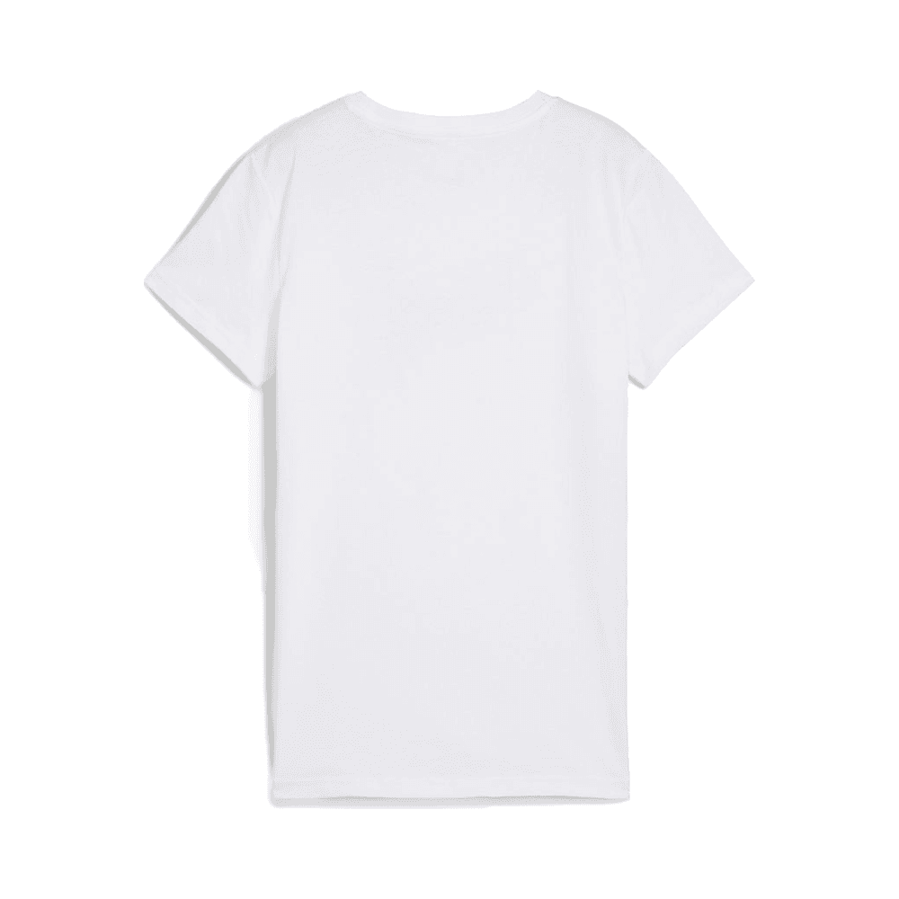 Puma Women's Essential Logo T-Shirt - White - Size - S