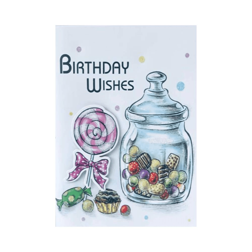 Birthday Wishes Candy Musical Card