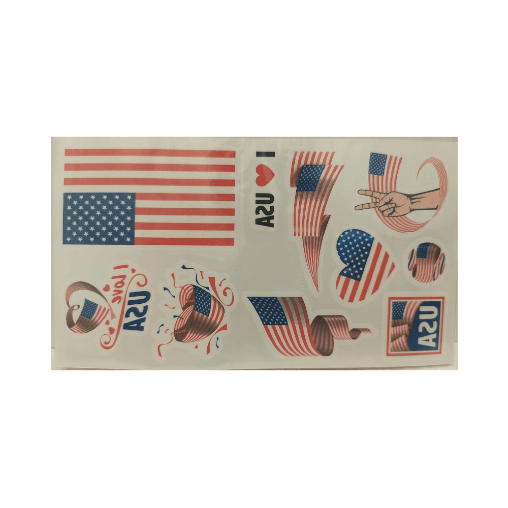 United States Tattoo Sticker