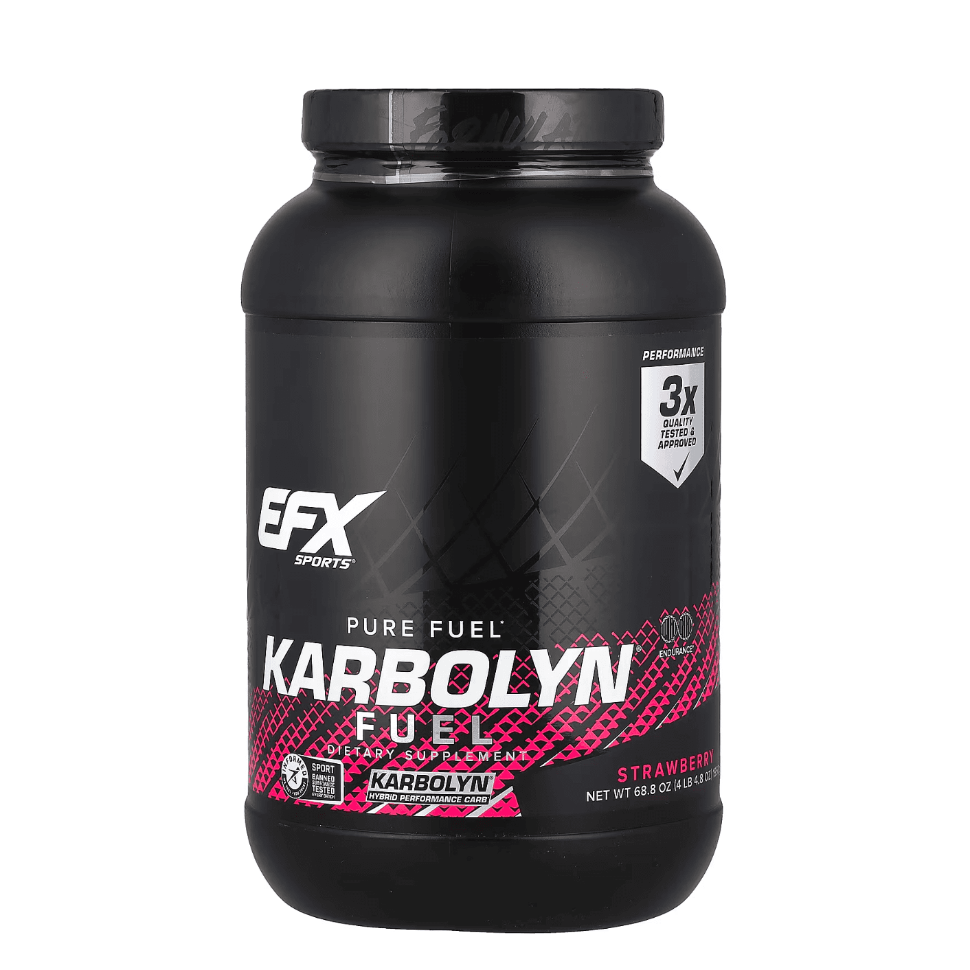 Efx Sports, Karbolyn Fuel, 4 Lb, Strawberry