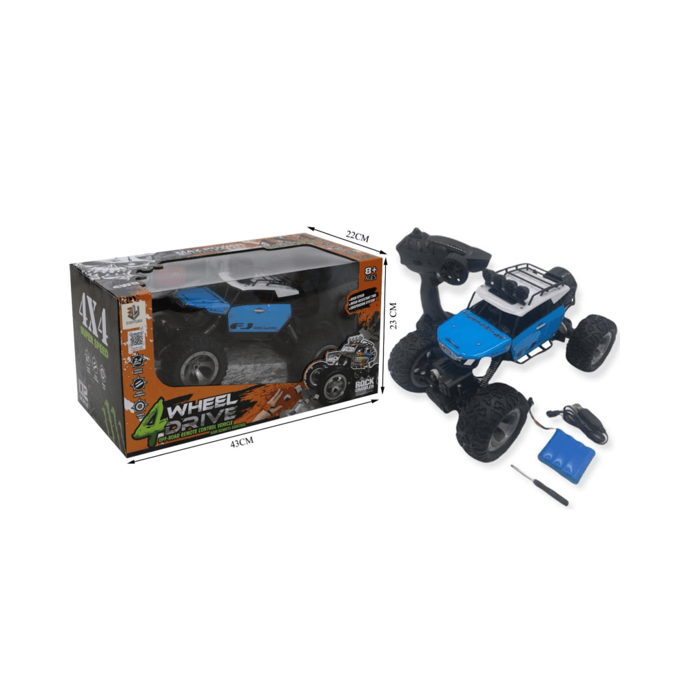 Merriboy Off-Road Remote Control FJ Car - Blue QX3688-41ST