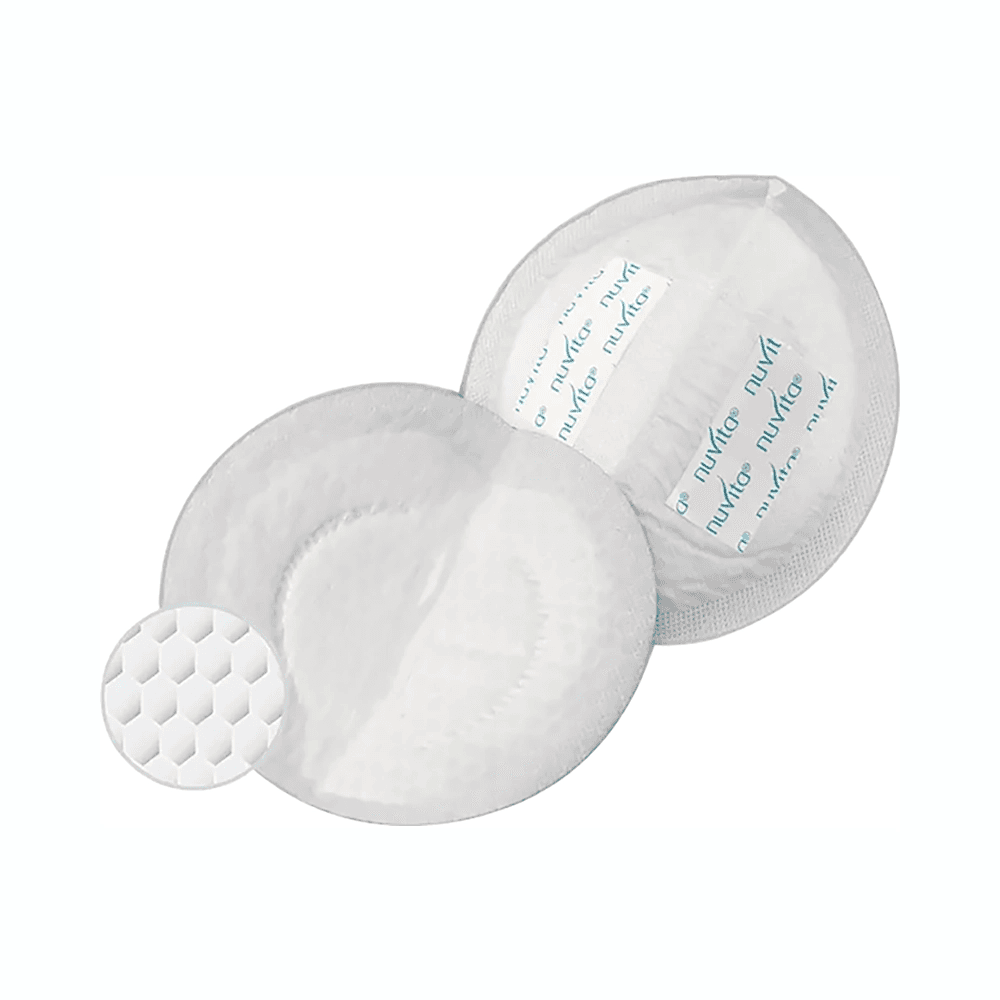 Nuvita Day & Night Time Breast Pads With SAP 60Pcs (Buy 1 Get 1 Free)