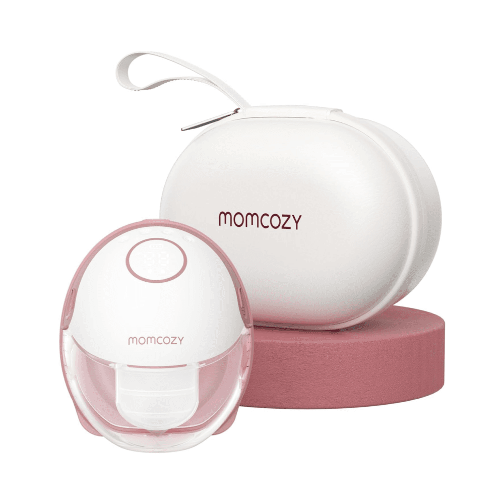 Momcozy M6 Mobile Style Single Wearable Breast Pump - Maroon