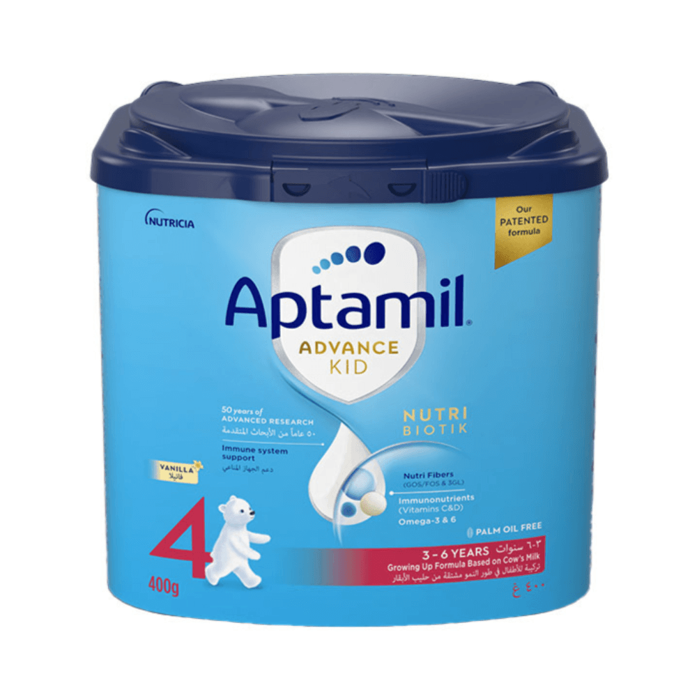 Nutricia Aptamil Advance Kid Nutri-Biotik Stage 4 Old Vanilla Formula From Age 3-6 Years 400g