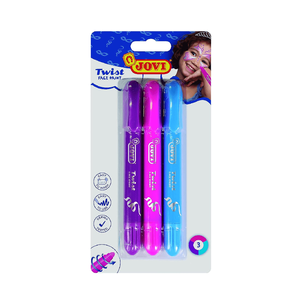 Jovi Twist Face Paint For Girls 3Pcs Fcjo04_803