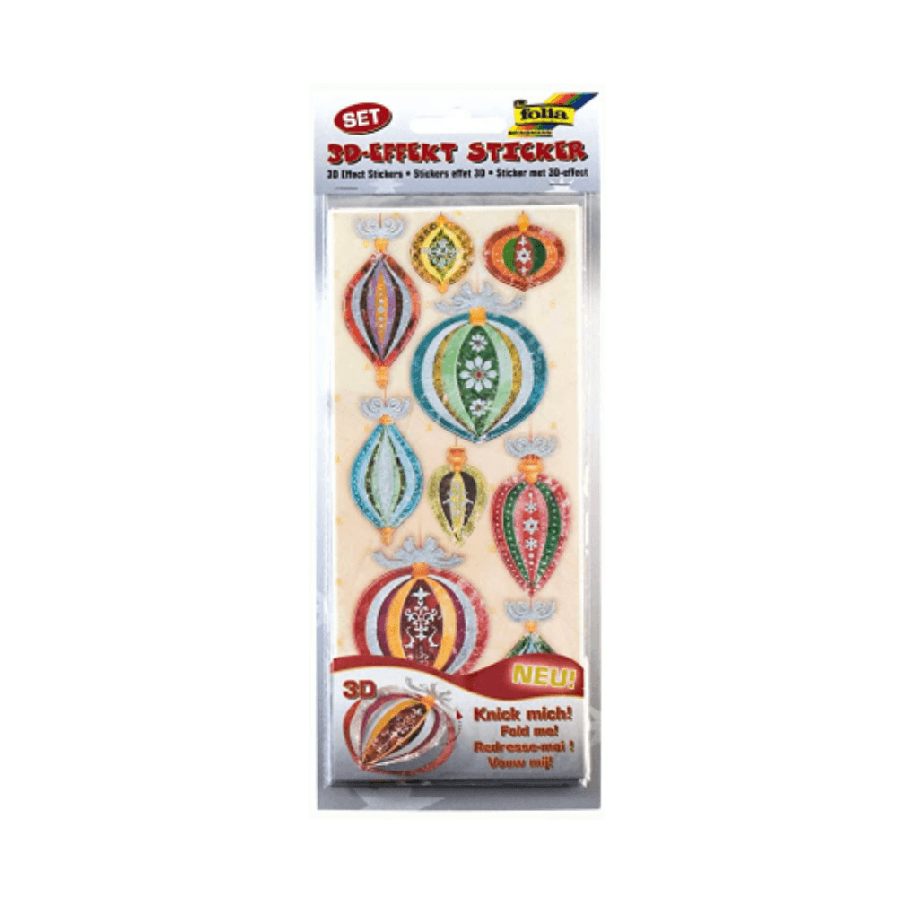 Folia X-Mas 3D Stickers Set 1312