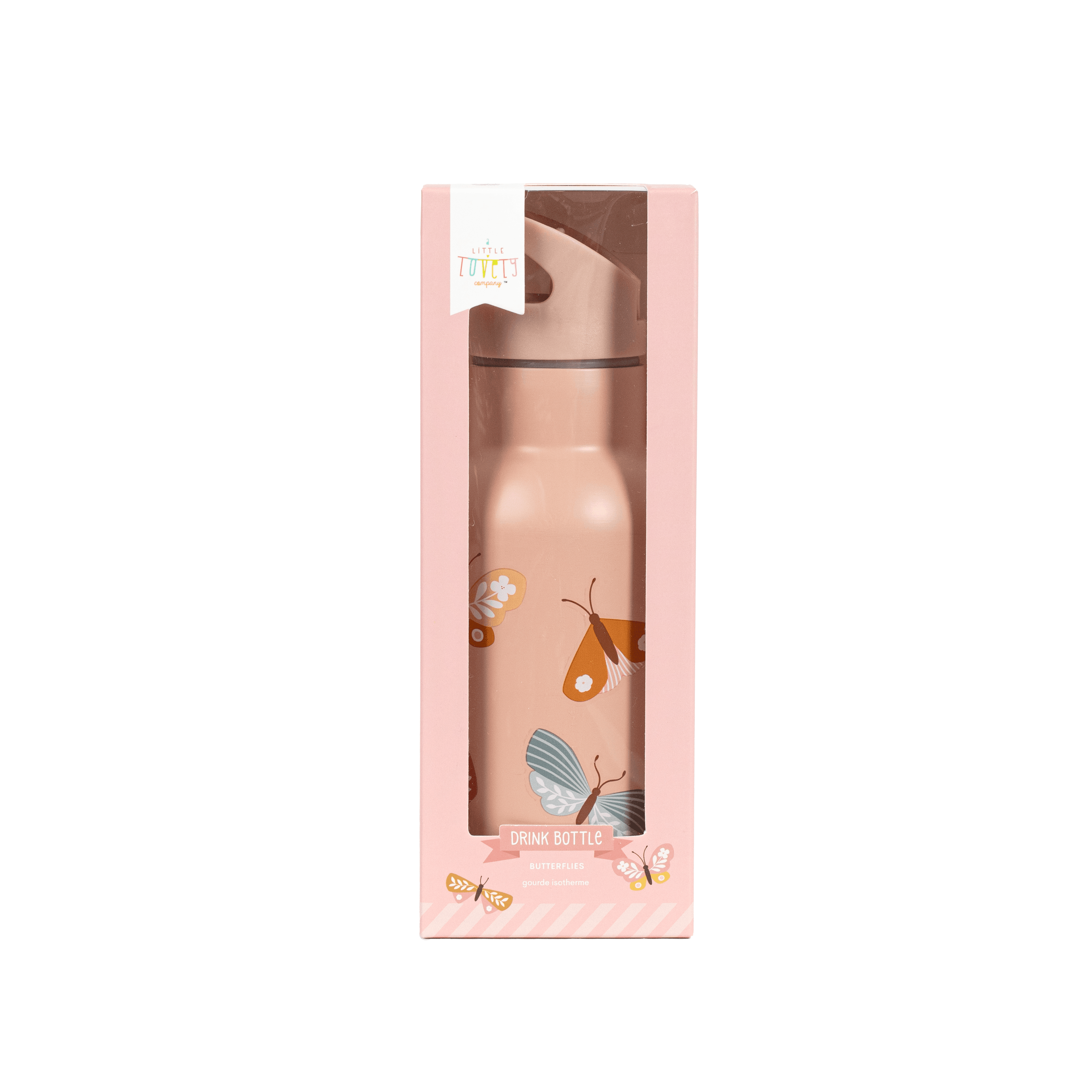 Stainless Steel Bottle: Butterflies