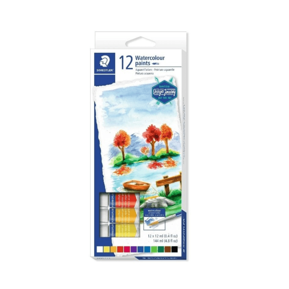 Staedtler Watercolors Paints 12Pcs 12ml 04 fl oz 