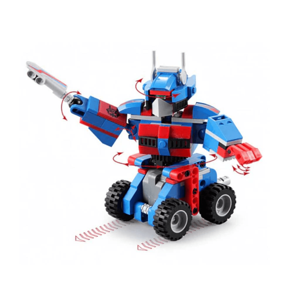 Optimus Double E 2 In 1 Pull Back Robot 251Pcs CaDA-C52019W