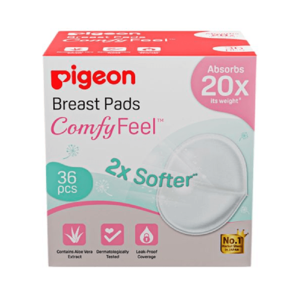 Pigeon Comfy Feel 2x Softer Breast Pads 36Pcs No.79258