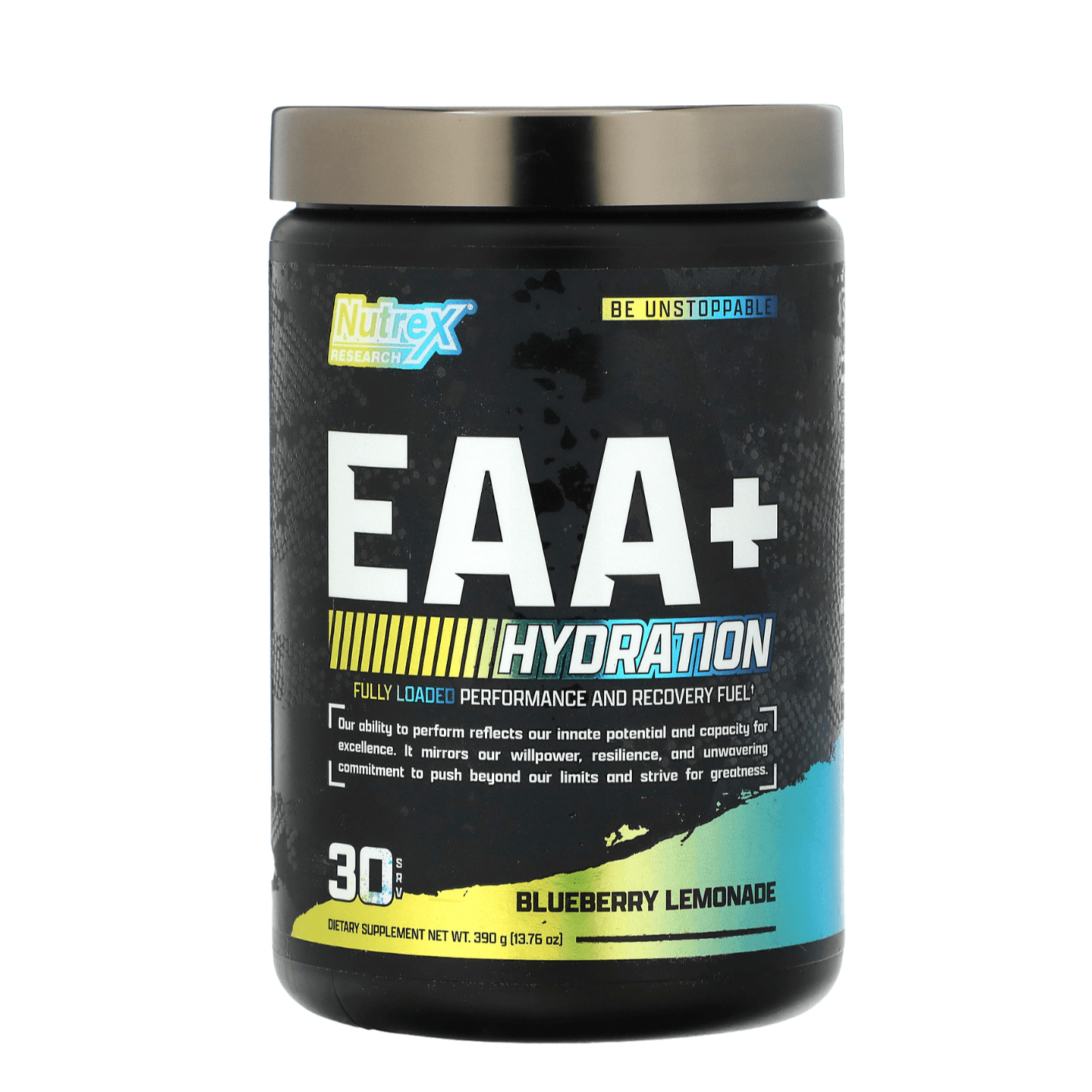 Nutrex, Eaa Hydration, 30 Serving, Blueberry Lemonade