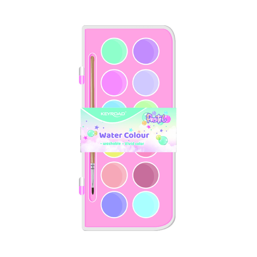 Keyroad Watercolours Palette KR972426 - Pastel 