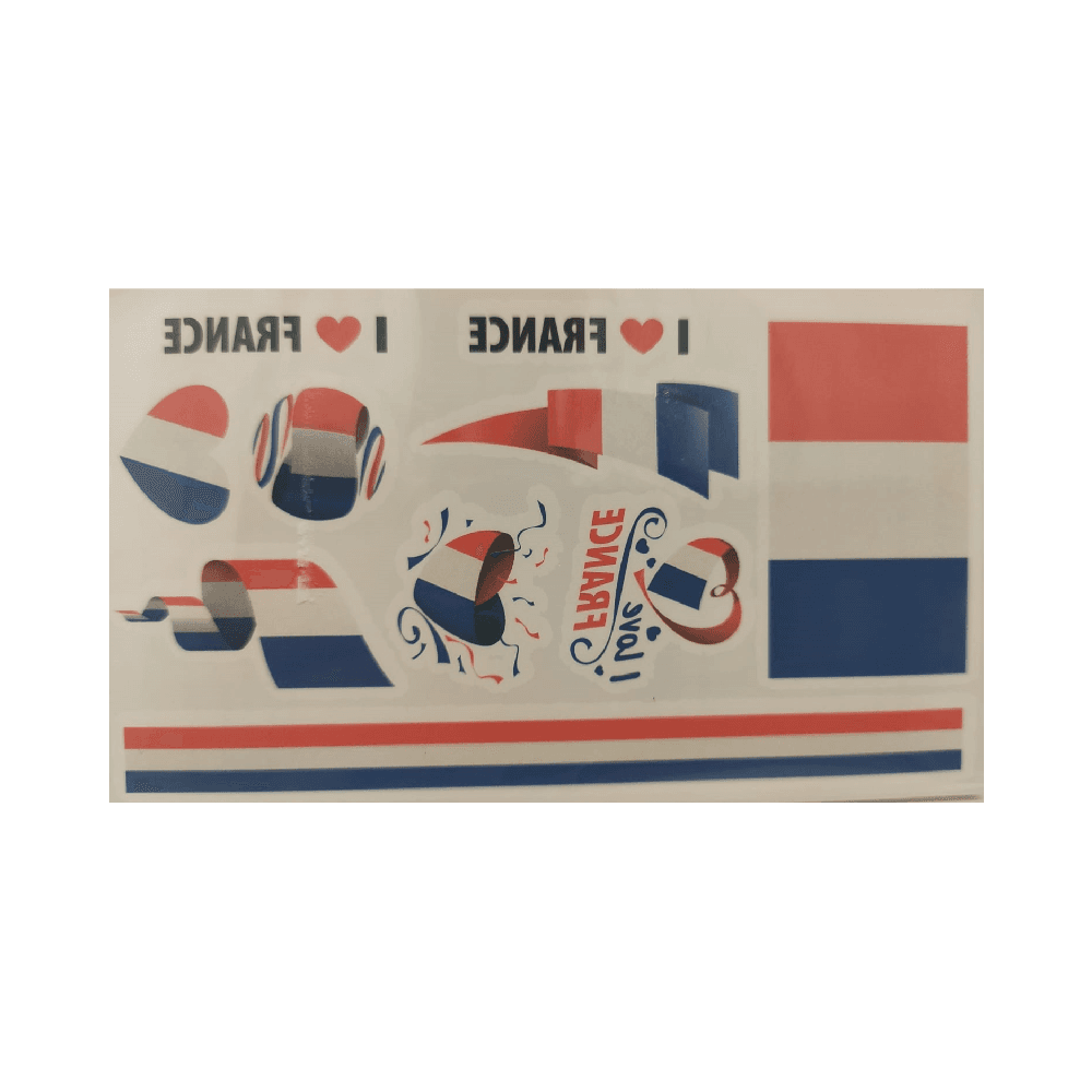 France Tattoo Sticker