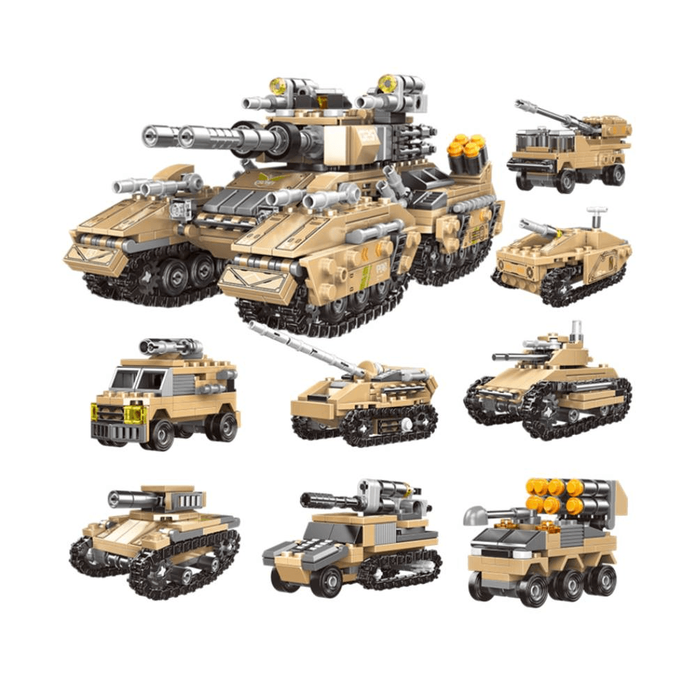 Xingbao 3 Different Form In 1 Mirage Tank Collection A-H