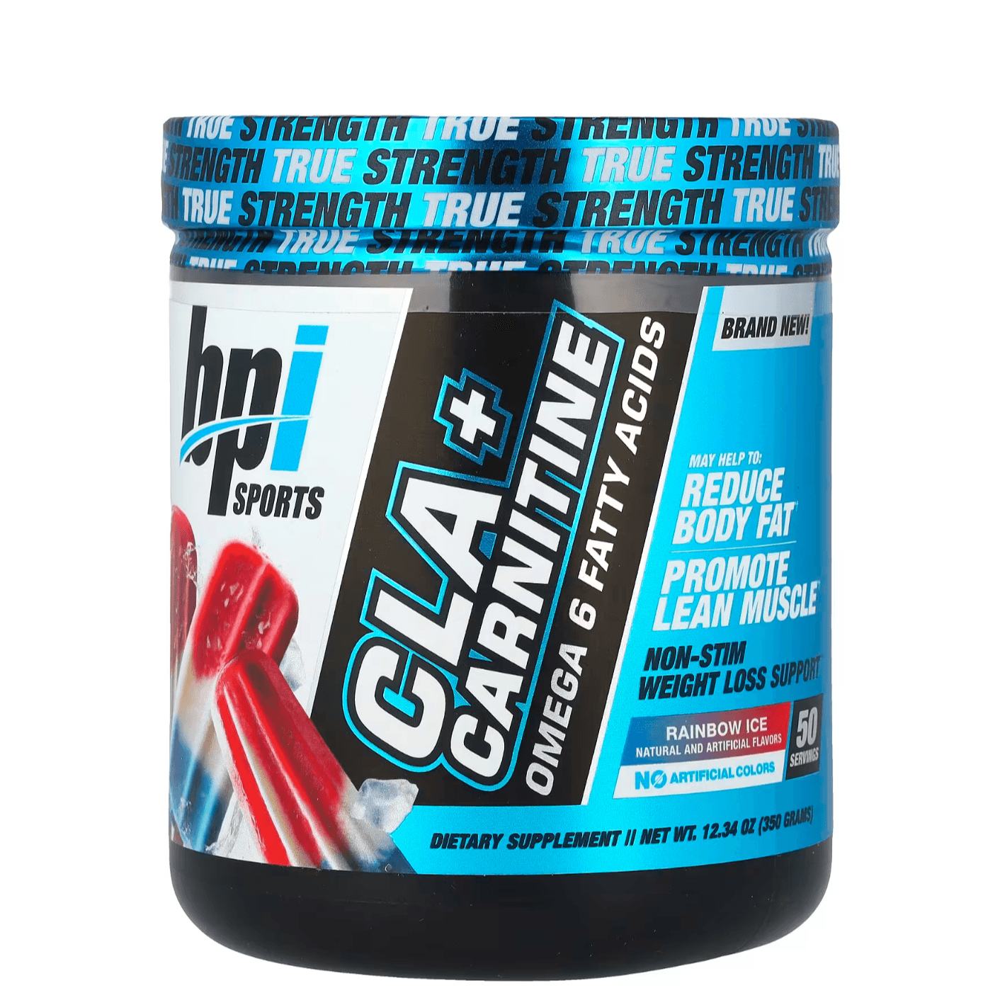 Bpi, Cla + Carnitine, 30 Serving, Rainbow Ice