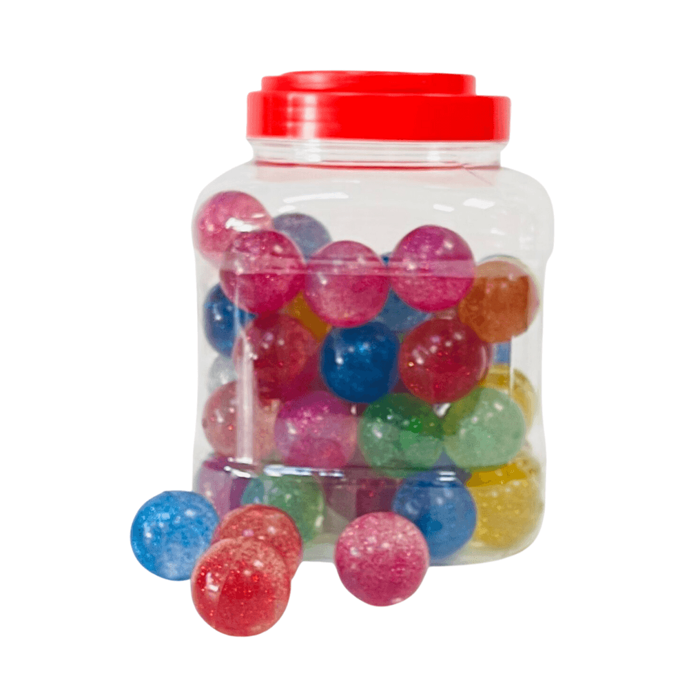 Mini Glitter Jet Balls 32mm 60Pcs
