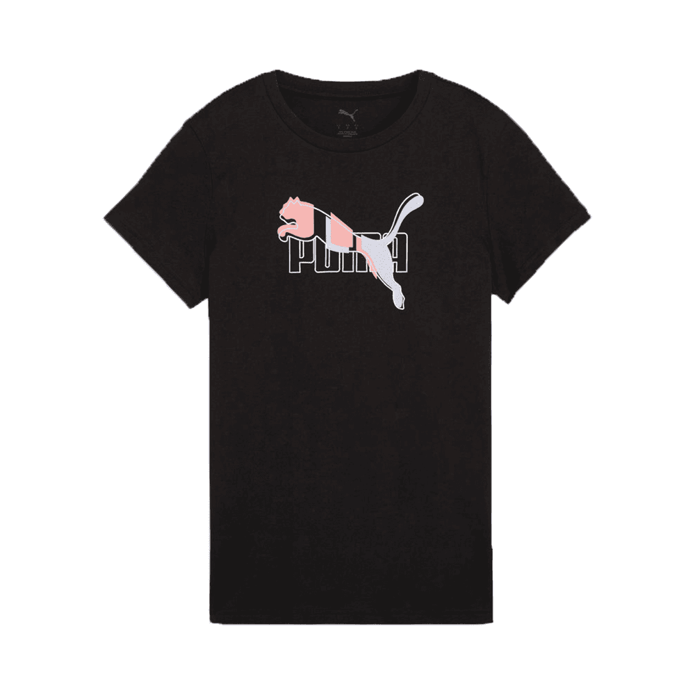 Puma Women's Essential Logo T-Shirt - Black - Size - XL