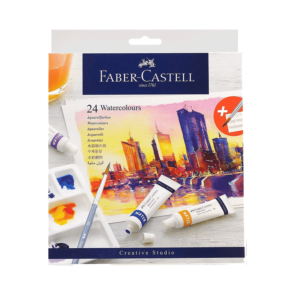 Faber-Castell Acrylic Colours 24Pcs 9ml 