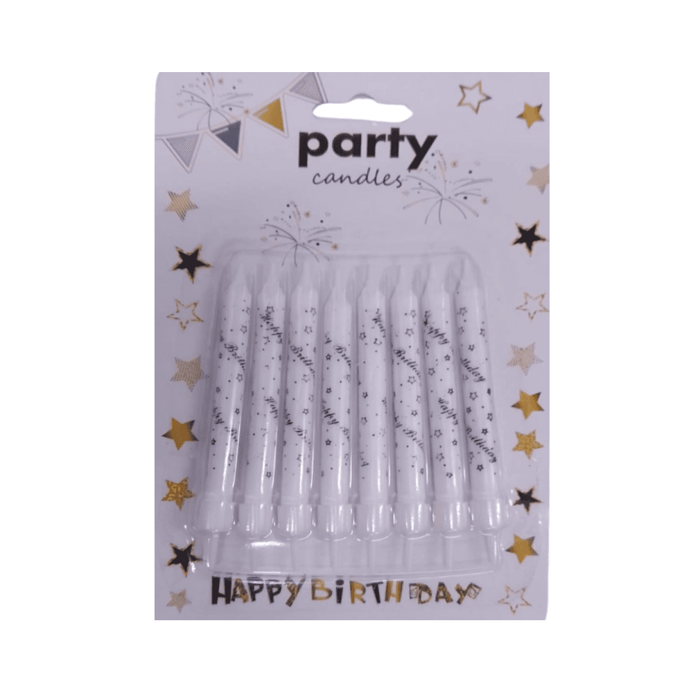 Party Candles 8pcs