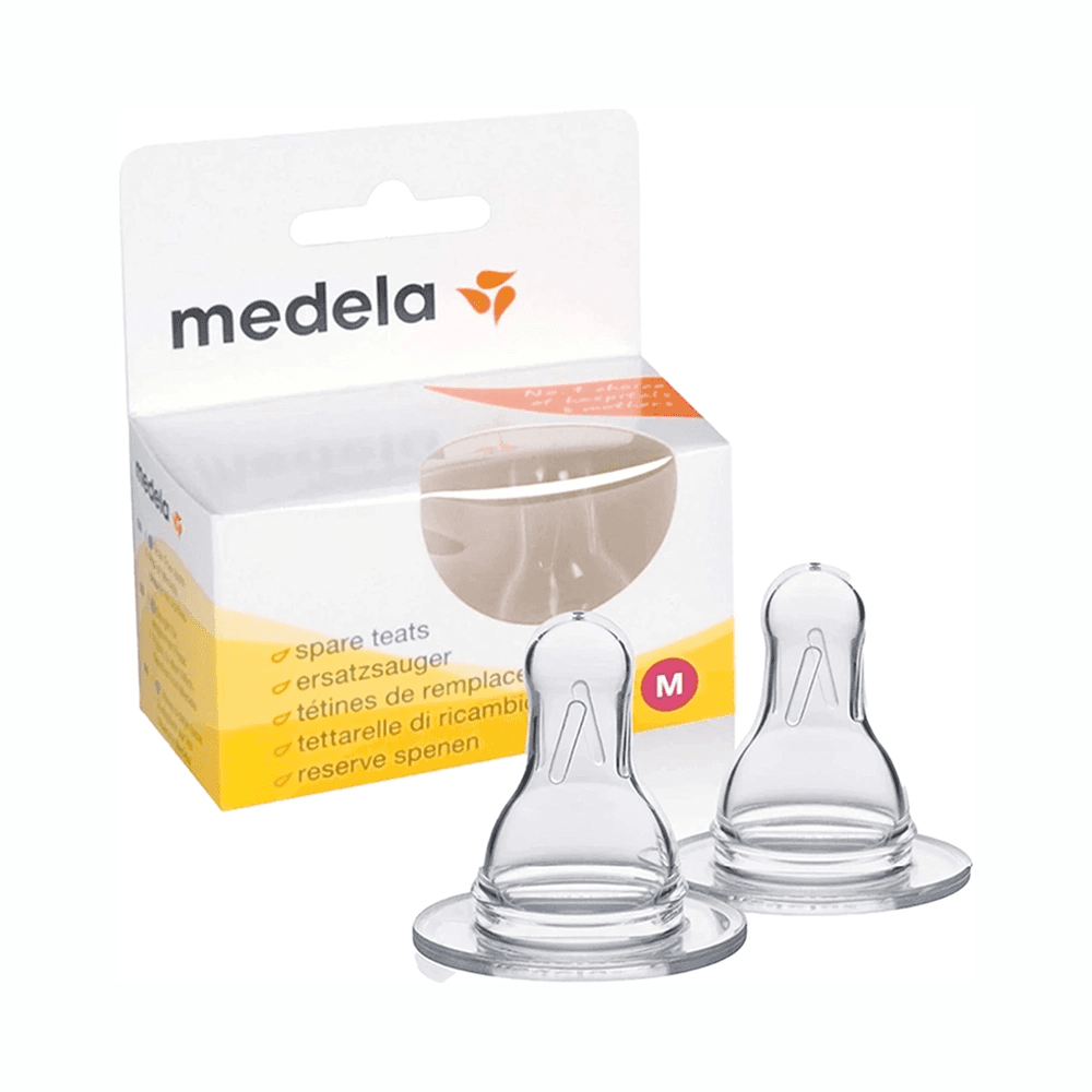 Medela Spare Teats Medium 2Pcs