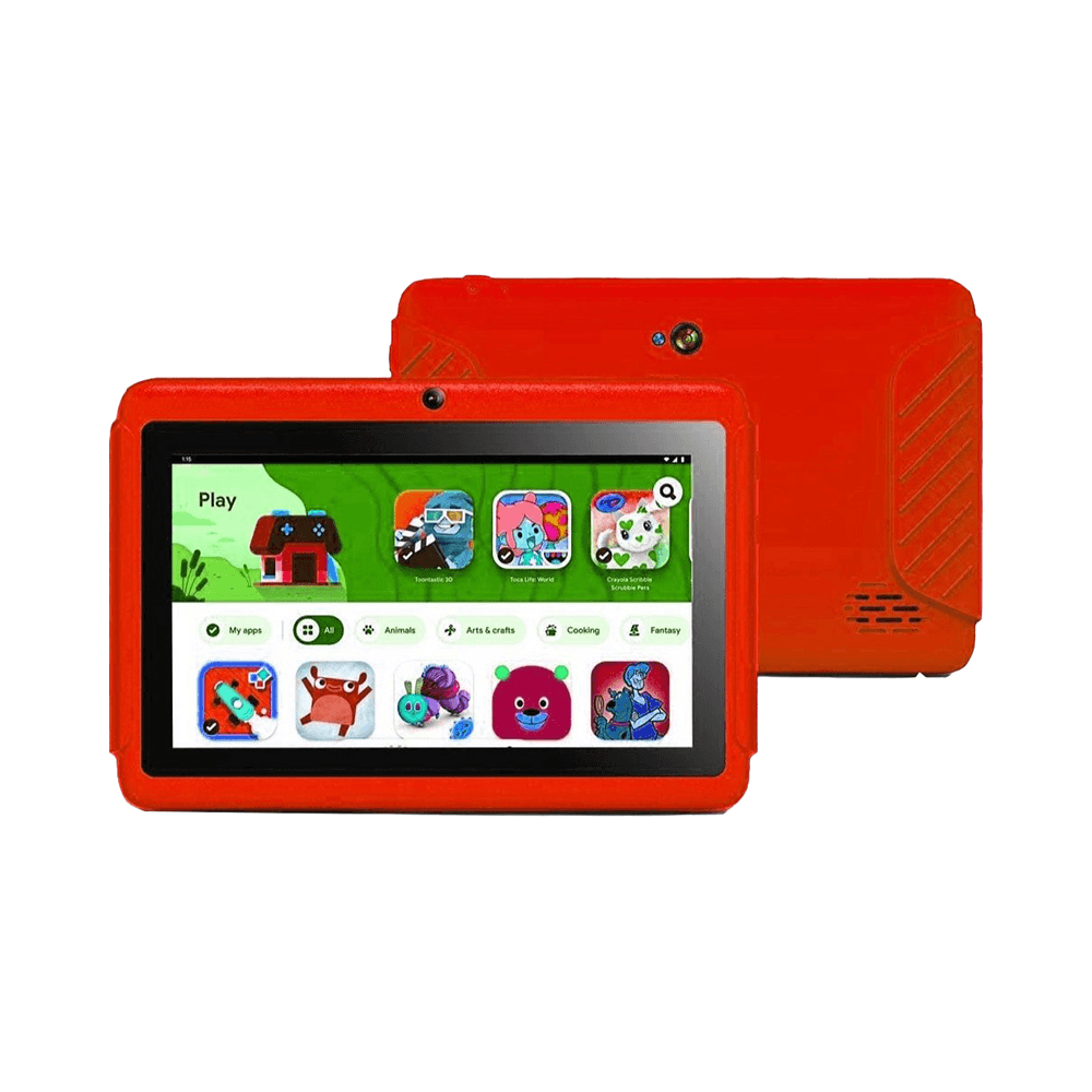 Oteeto Tab 4 7 Inch Ips Display Kids 5G Tablet 4Gb Ram 128Gb Rom Blue