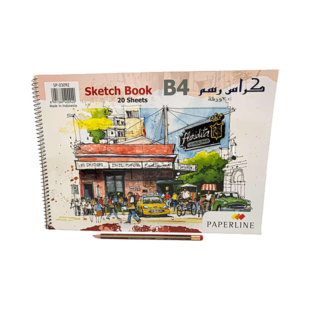 بيبرلاين دفتر رسم مقاس B4 20 ورقة SP-03092